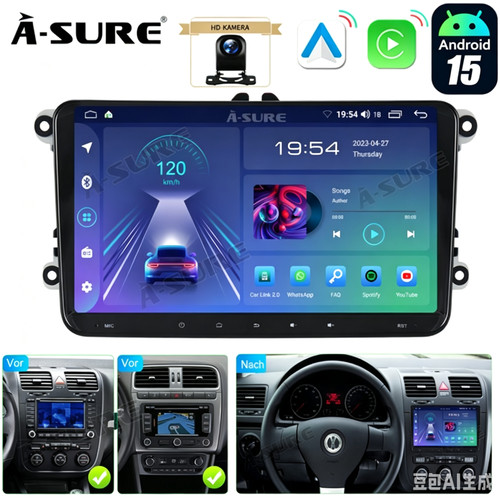Android carplay gps kam - fm,
